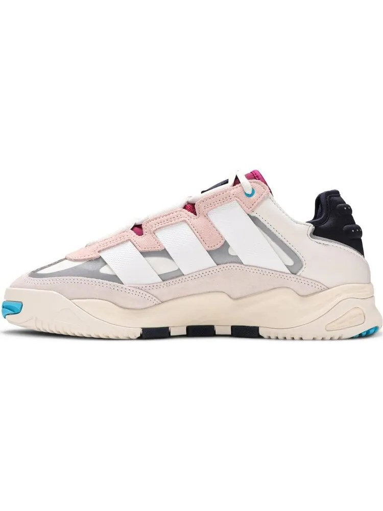 Кроссовки Adidas Niteball 'Cream White Pink Tint' — изображение 3 из 8, бежевый