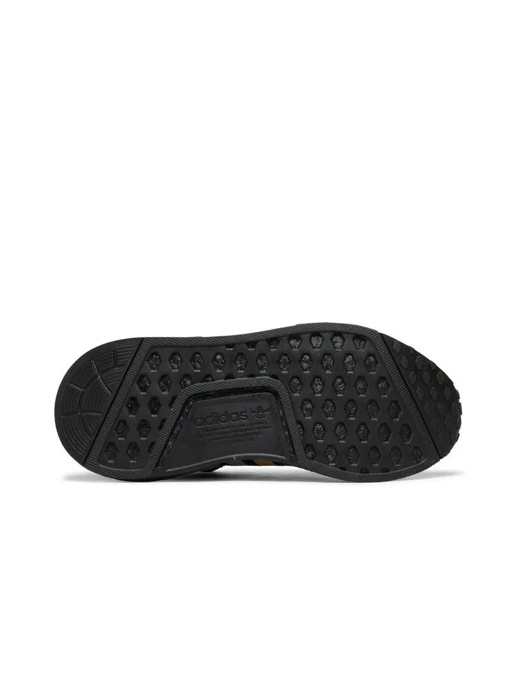 Кроссовки adidas NMD_R1 'Black Gold Metallic' — изображение 5 из 9