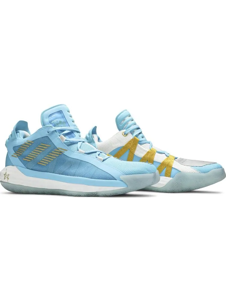 Кроссовки Adidas Dame 6 GCA 'Five Generals' — изображение 8 из 8, синий