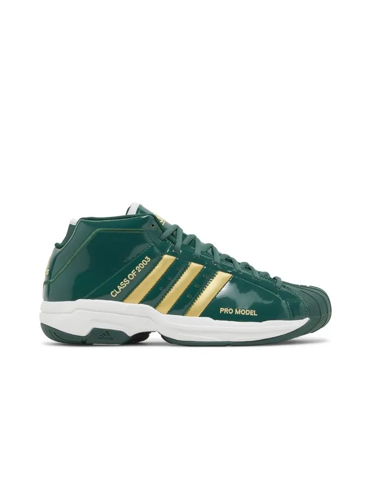 Кроссовки Adidas Pro Model 2G — изображение 1 из 4, зеленый