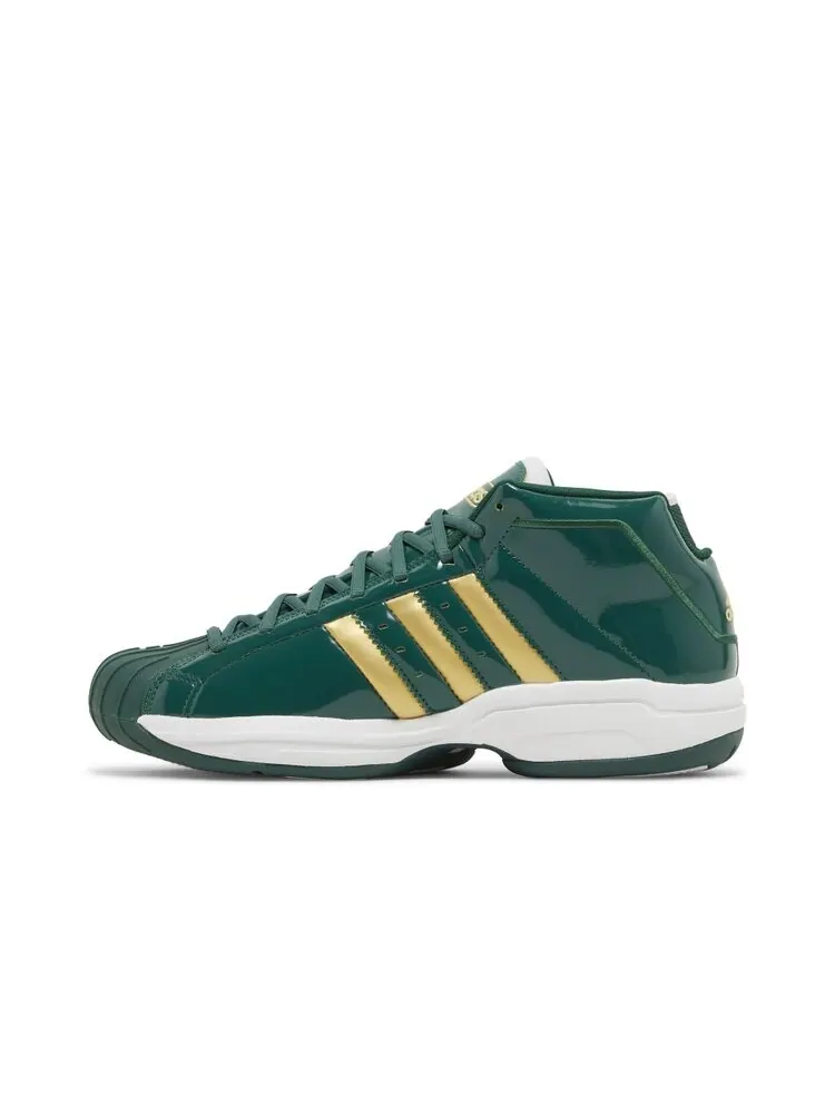 Кроссовки Adidas Pro Model 2G — изображение 3 из 4, зеленый