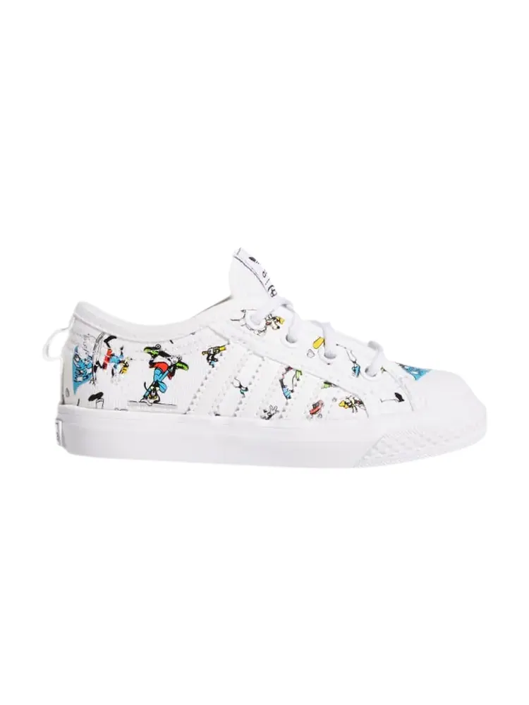 Кроссовки Adidas Disney x Nizza Infant — изображение 1 из 1, белый