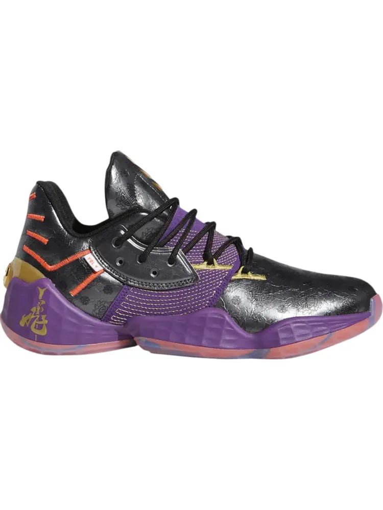 Кроссовки Adidas Harden Vol. 4 GCA 'Five Generals' — изображение 1 из 1, черный