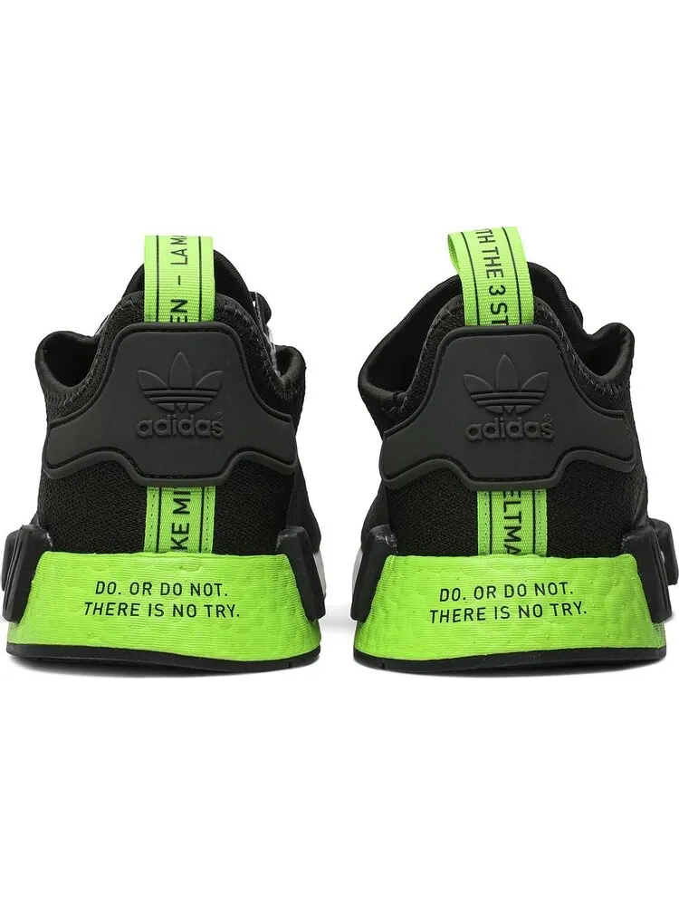Кроссовки Adidas Star Wars x NMD_R1 'Yoda' — изображение 6 из 8, зеленый