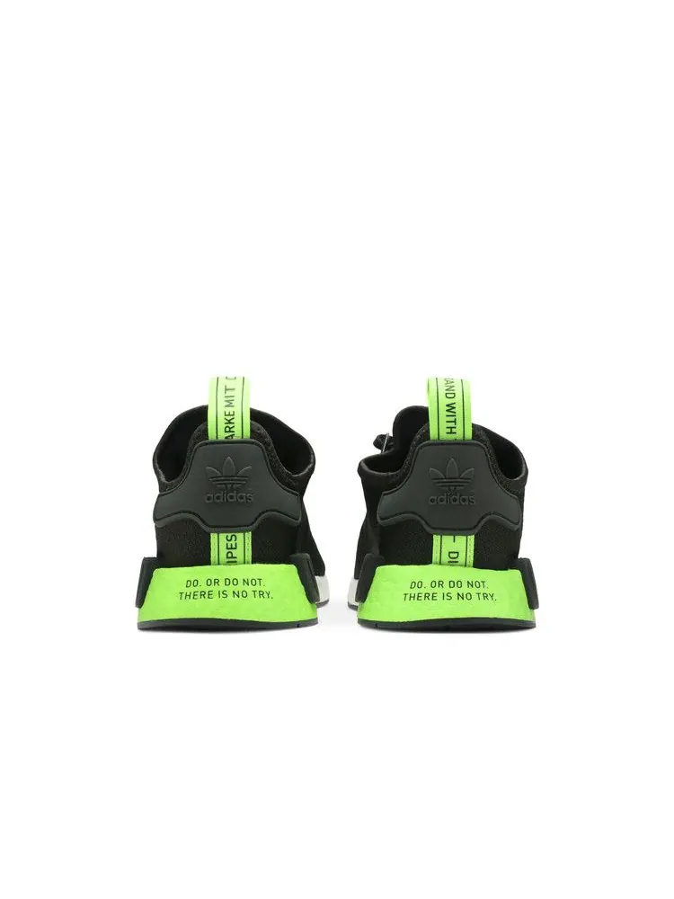 Кроссовки adidas Star Wars x NMD_R1 J 'Yoda' — изображение 7 из 9, зеленый