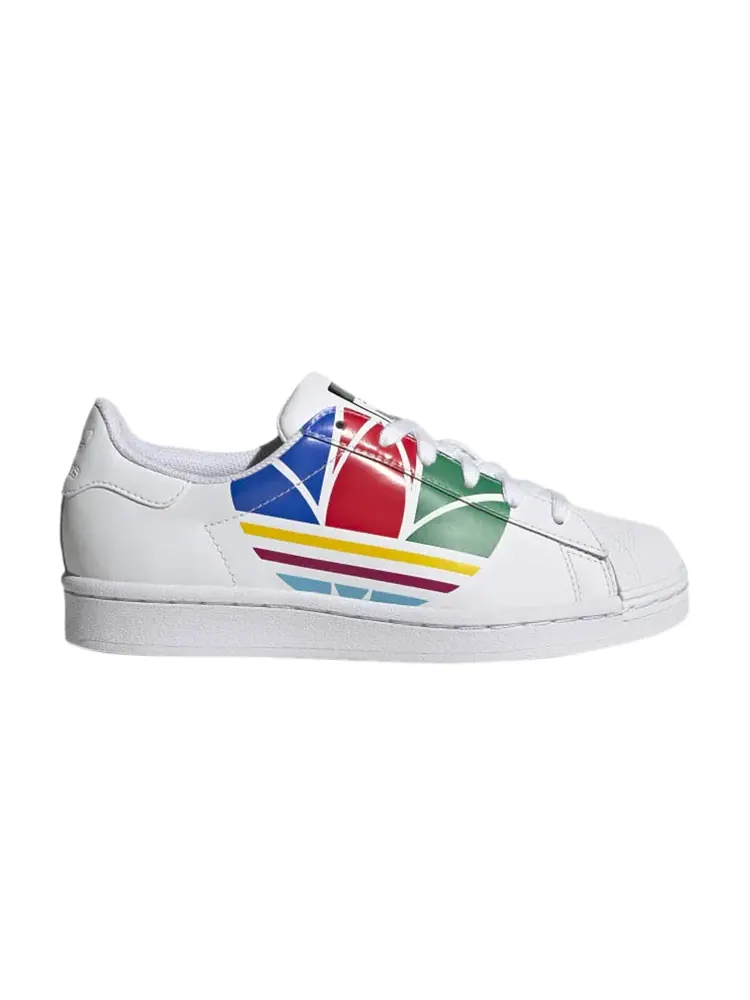 Кроссовки Adidas Superstar Pure J — изображение 1 из 1, белый