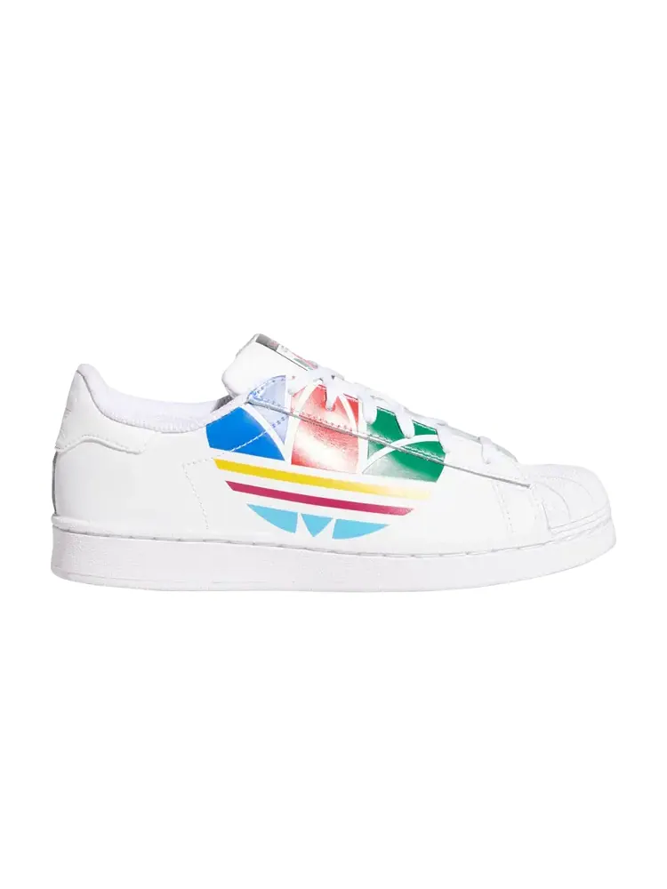Кроссовки Adidas Superstar Pure J — изображение 1 из 1, белый