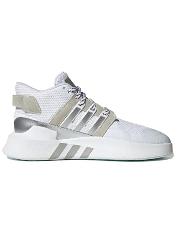 Кроссовки eqt bask adv v2 Adidas — изображение 2 из 4, белый/серый/серебристый