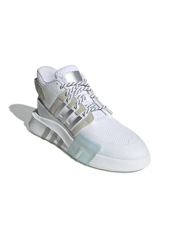 Кроссовки eqt bask adv v2 Adidas — изображение 3 из 4, белый/серый/серебристый