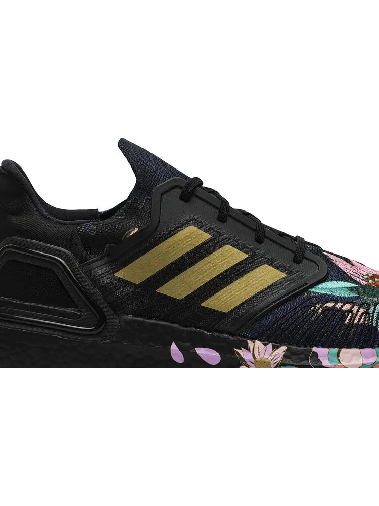 Кроссовки Adidas UltraBoost 20 'Chinese New Year - Floral' — изображение 2 из 8, черный