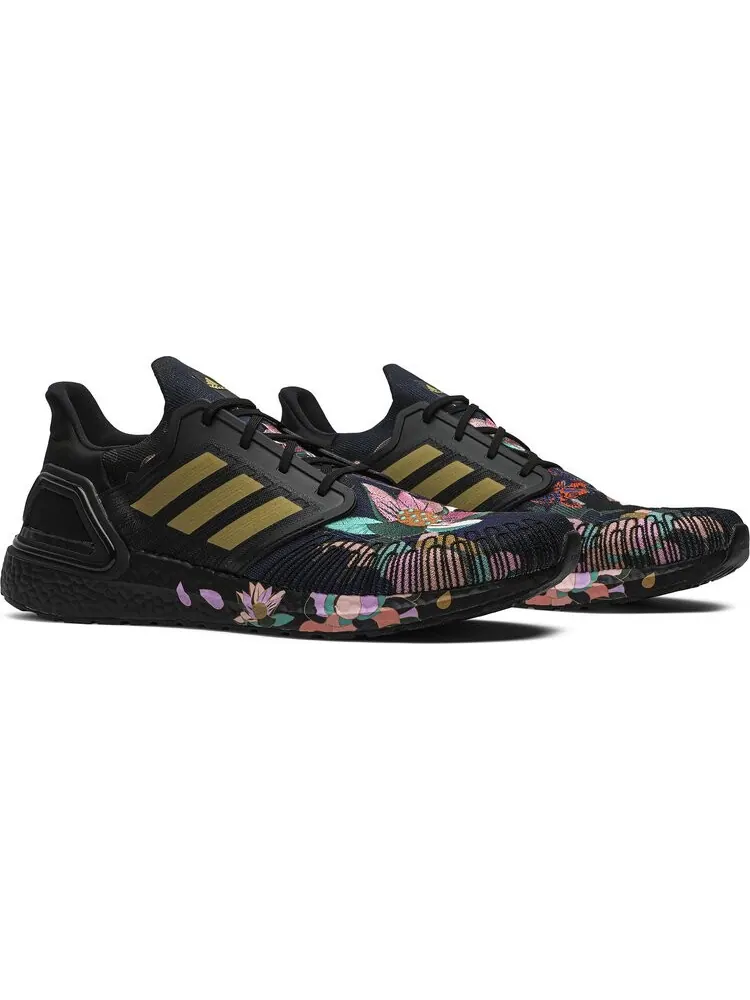 Кроссовки Adidas UltraBoost 20 'Chinese New Year - Floral' — изображение 8 из 8, черный