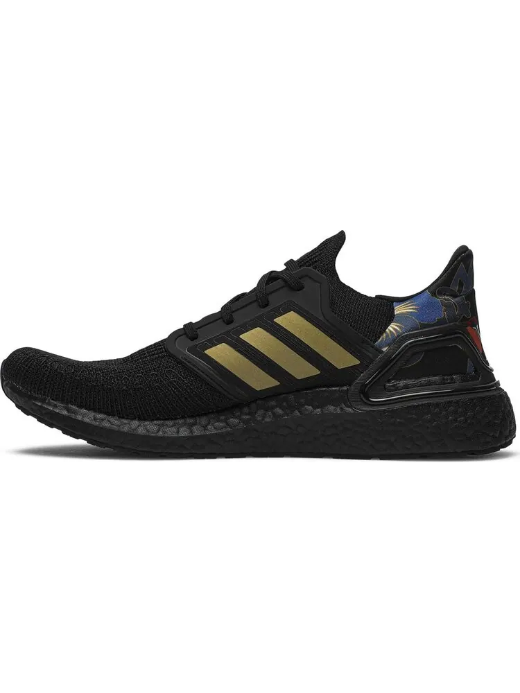 Кроссовки Adidas UltraBoost 20 'Chinese New Year - Gold' — изображение 3 из 7, черный