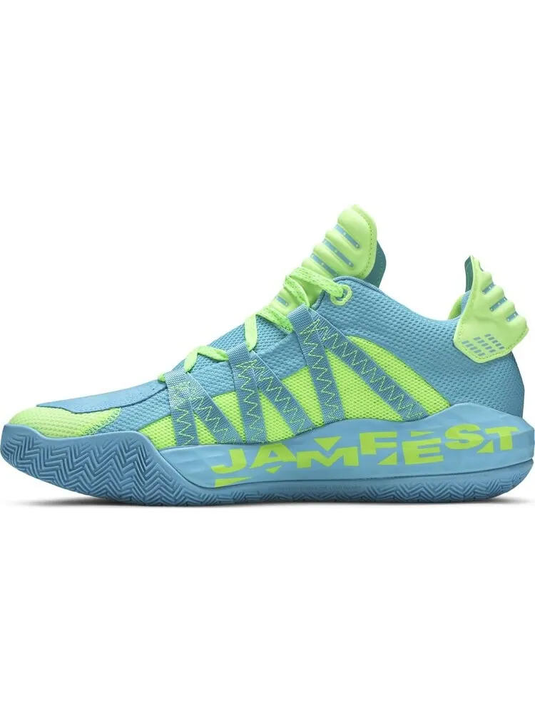 Кроссовки Adidas Dame 6 'McDonalds All American Game' — изображение 3 из 8, зеленый