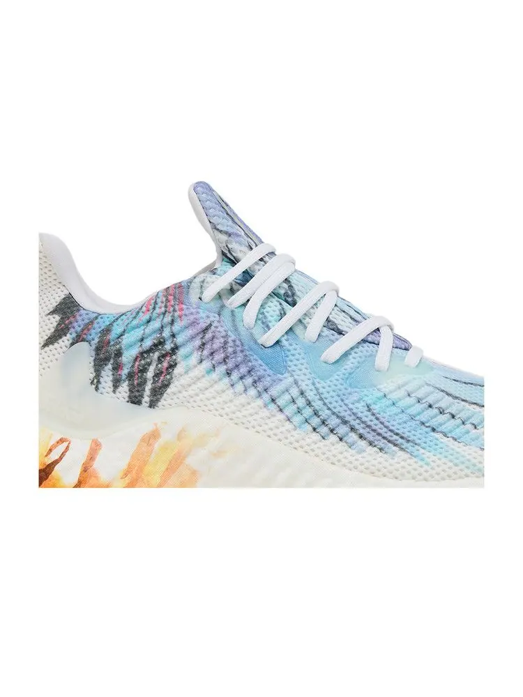 Кроссовки adidas AlphaBoost — изображение 3 из 9, белый