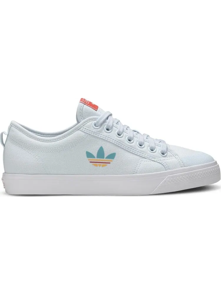 Кроссовки Adidas Nizza 'Colorful Trefoil - Sky Tint' — изображение 1 из 8, синий