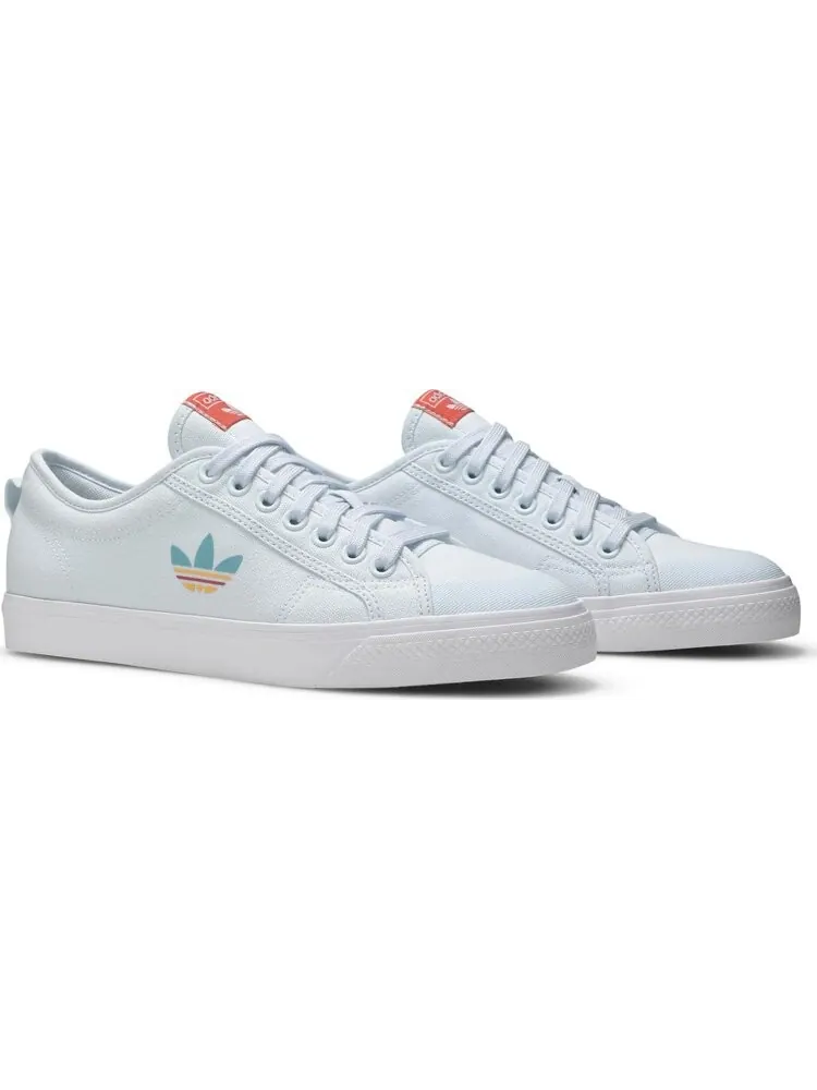 Кроссовки Adidas Nizza 'Colorful Trefoil - Sky Tint' — изображение 8 из 8, синий