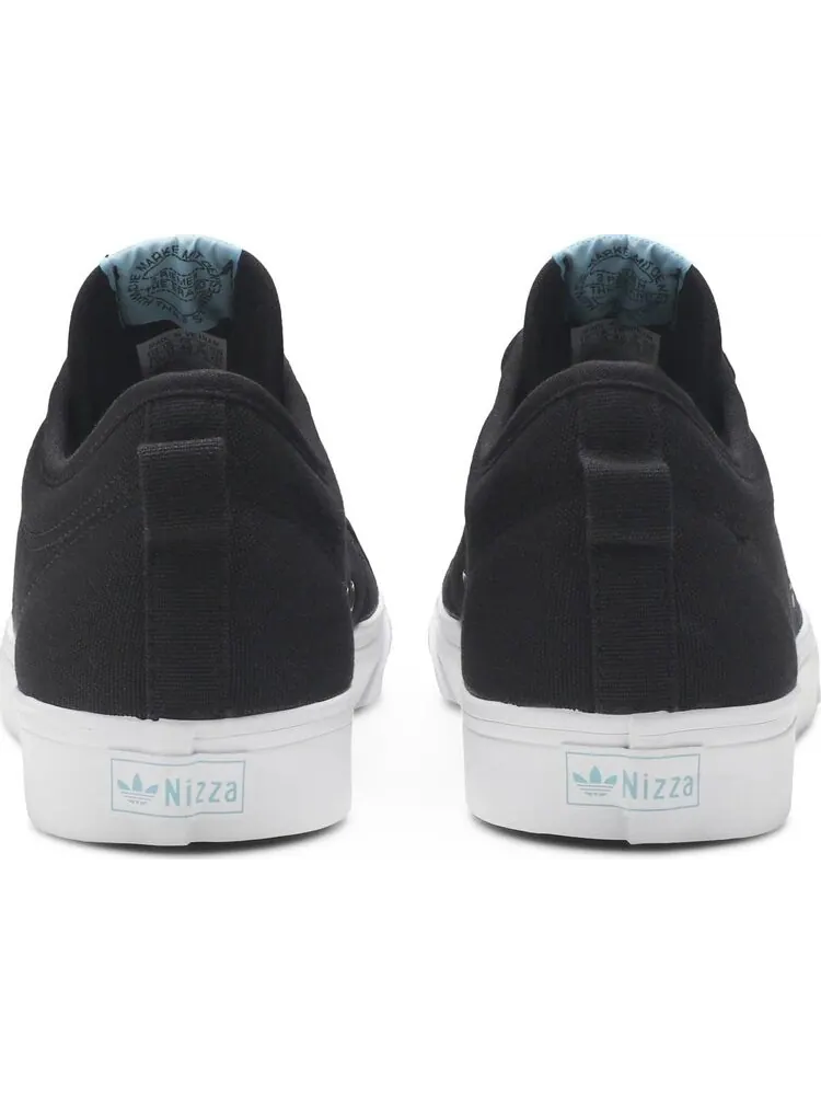 Кроссовки Adidas Nizza 'Colorful Trefoil - Black' — изображение 6 из 8, черный