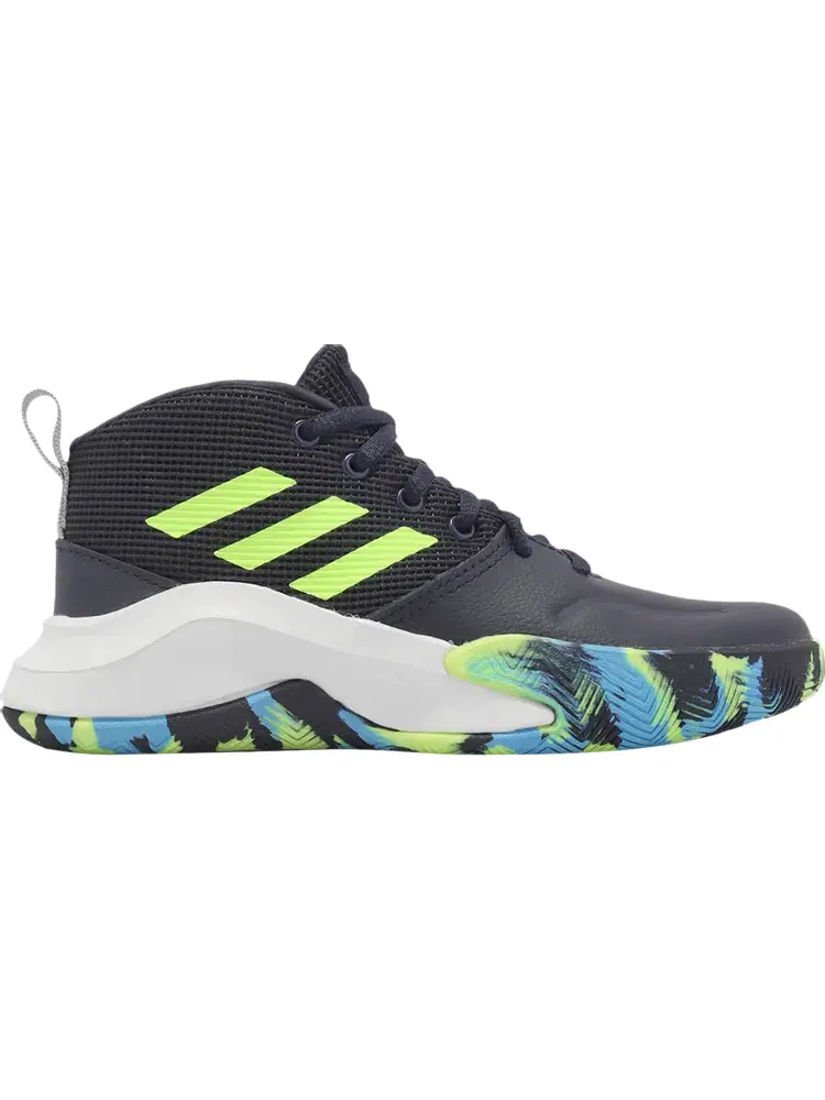 Кроссовки Adidas Own The Game J Wide — изображение 1 из 1, синий