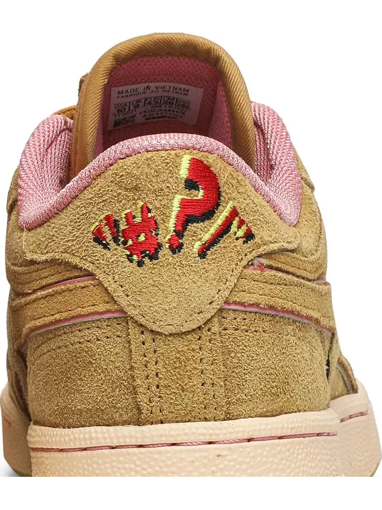 Кроссовки tom & jerry x club c revenge low 'jerry' Reebok — изображение 7 из 8, коричневый