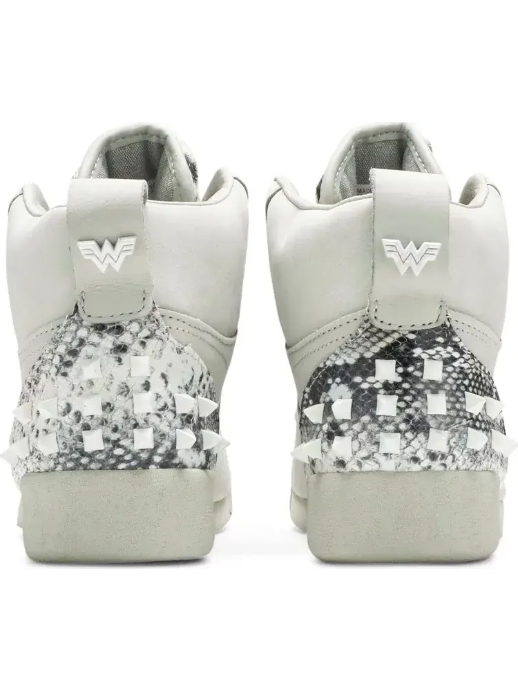 Кроссовки wonder woman 1984 x wmns freestyle hi 'cheetah' Reebok — изображение 6 из 8, серый