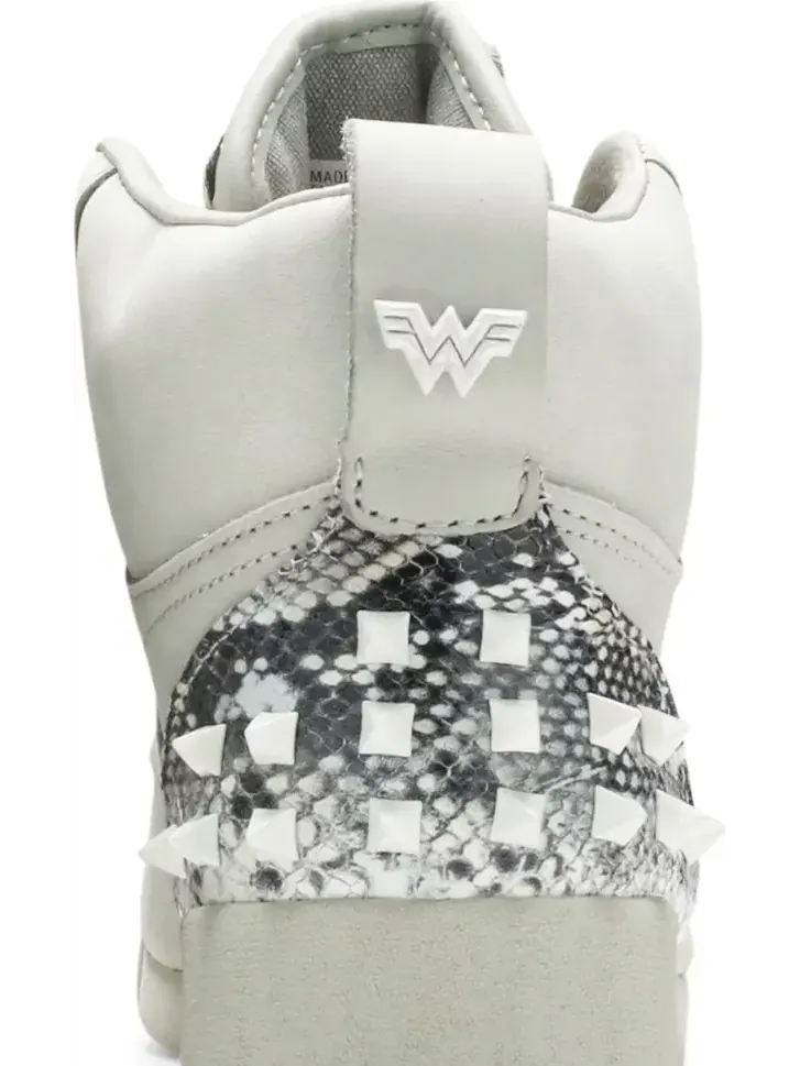 Кроссовки wonder woman 1984 x wmns freestyle hi 'cheetah' Reebok — изображение 7 из 8, серый