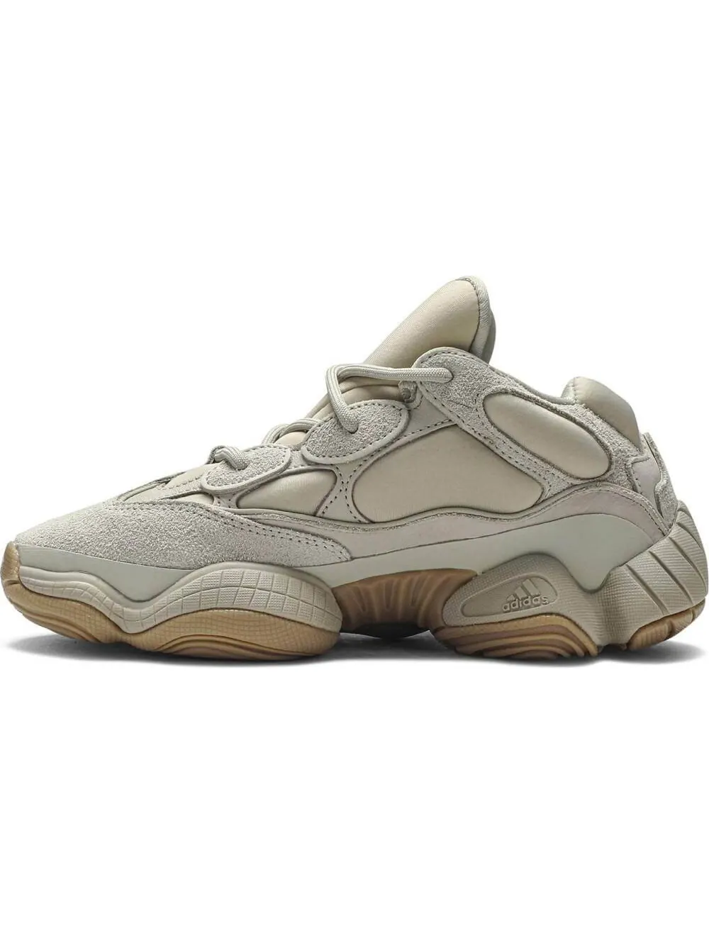 Кроссовки Yeezy 500 "Stone" — изображение 2 из 8, бежевый