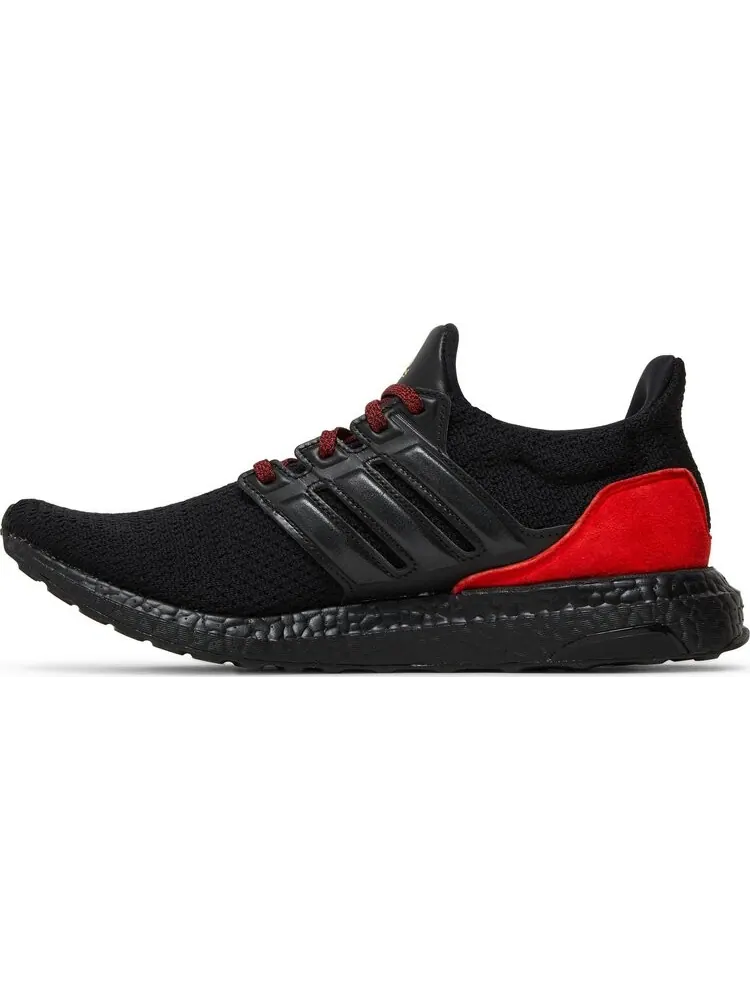 Кроссовки Adidas UltraBoost DNA 'Black Red' — изображение 3 из 8, черный