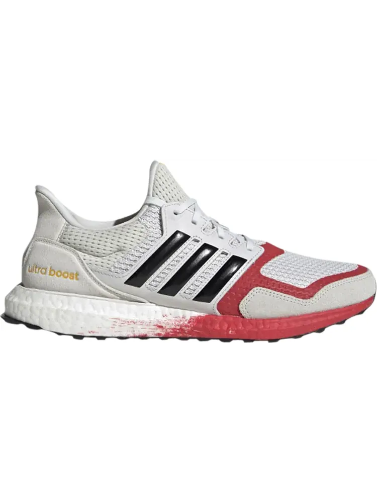 Кроссовки Adidas UltraBoost DNA 'Grey Lush Red' — изображение 1 из 1, серый