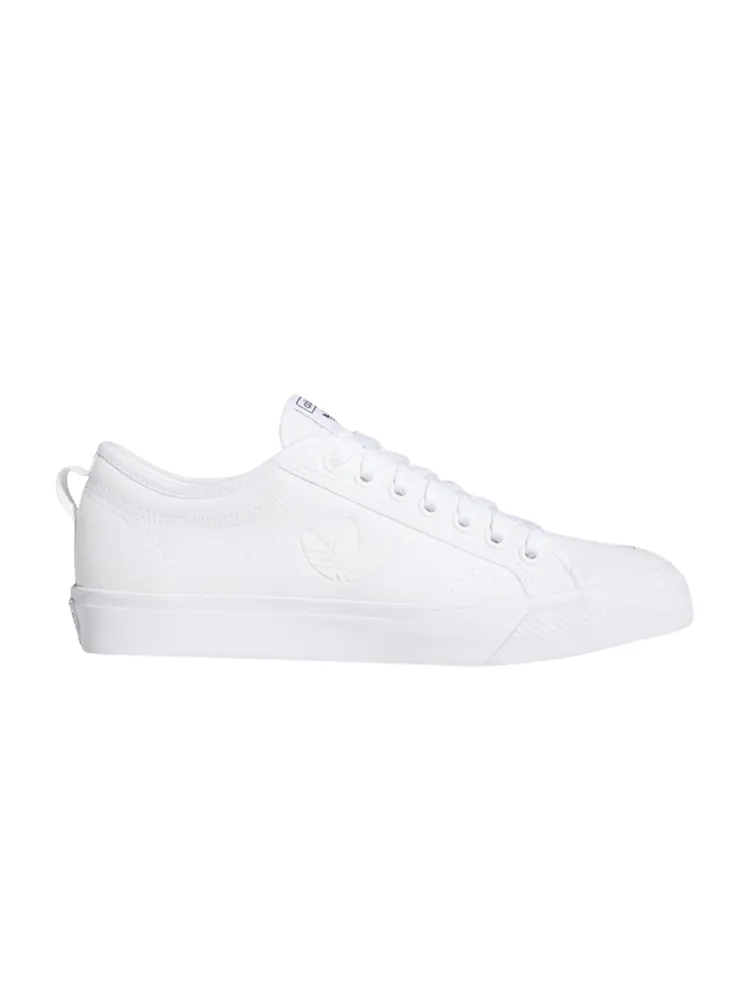 Кроссовки adidas Nizza Trefoil 'Cloud White' — изображение 1 из 1, белый/белый/черный