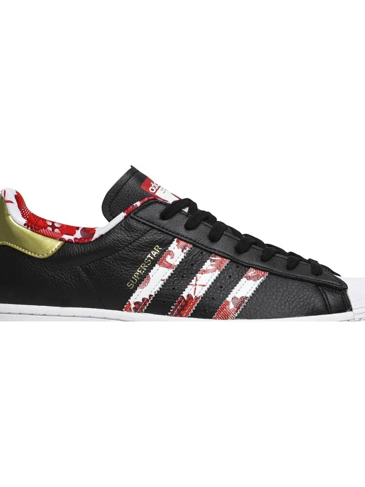 Кроссовки Adidas Superstar 'Chinese New Year' — изображение 2 из 8, черный