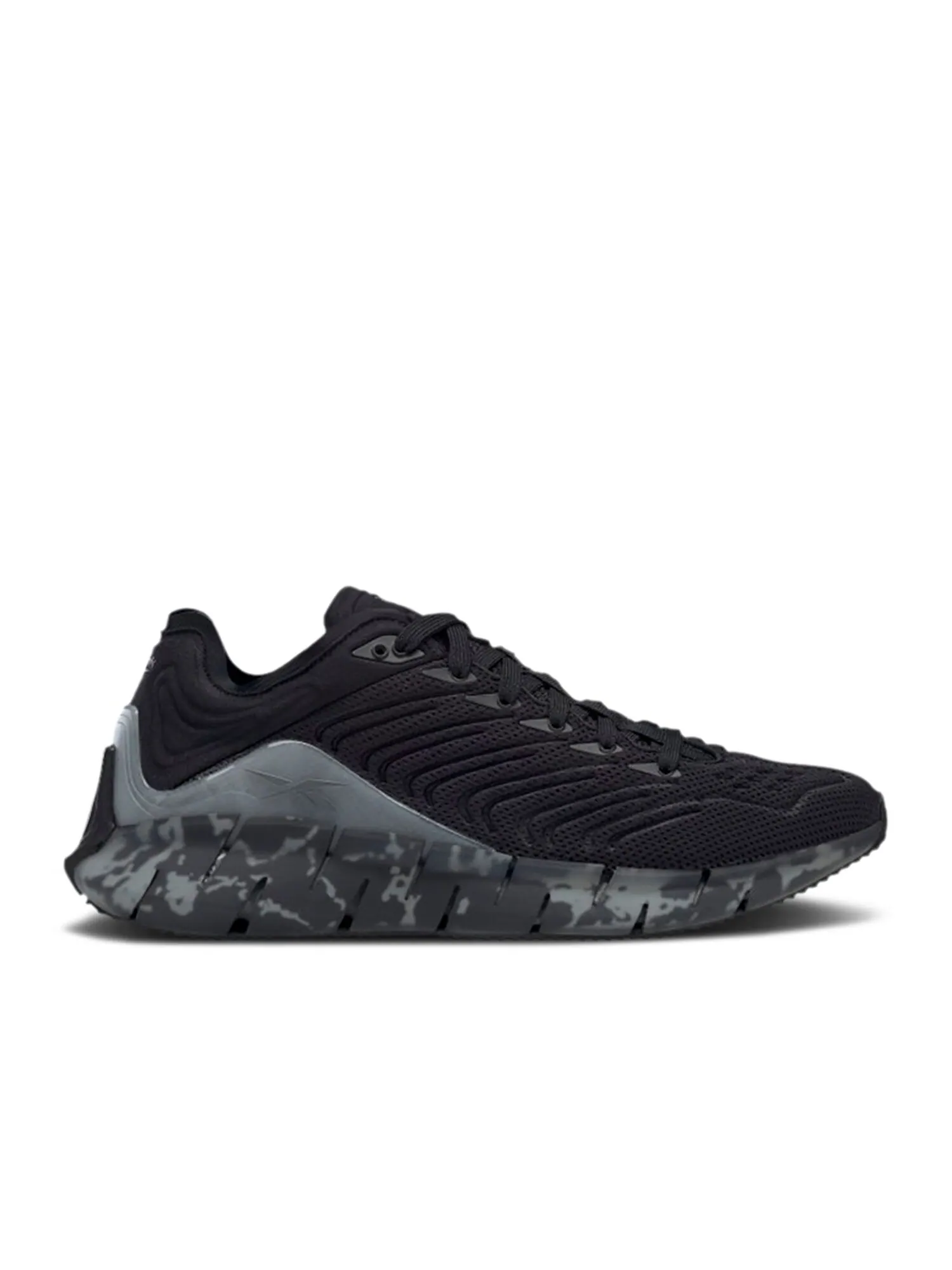 Кроссовки Reebok Zig Kinetica 'City Camo - Black Grey' — изображение 1 из 1, черный