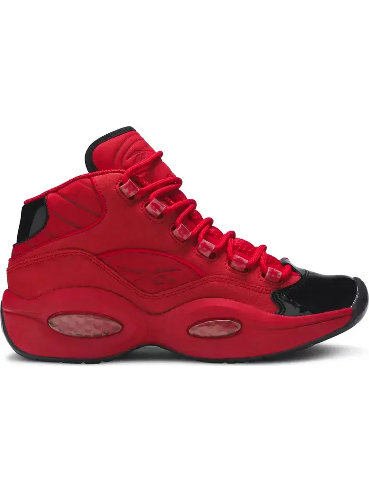 Кроссовки question mid 'scarlet' Reebok — изображение 1 из 8, красный