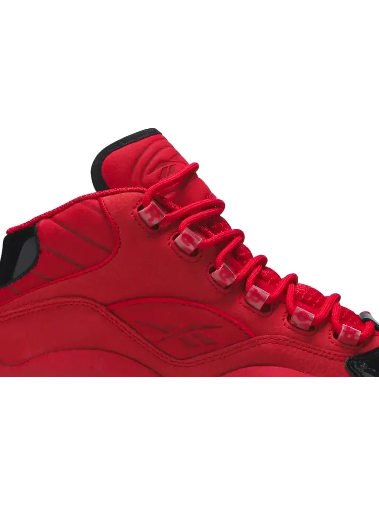 Кроссовки question mid 'scarlet' Reebok — изображение 2 из 8, красный