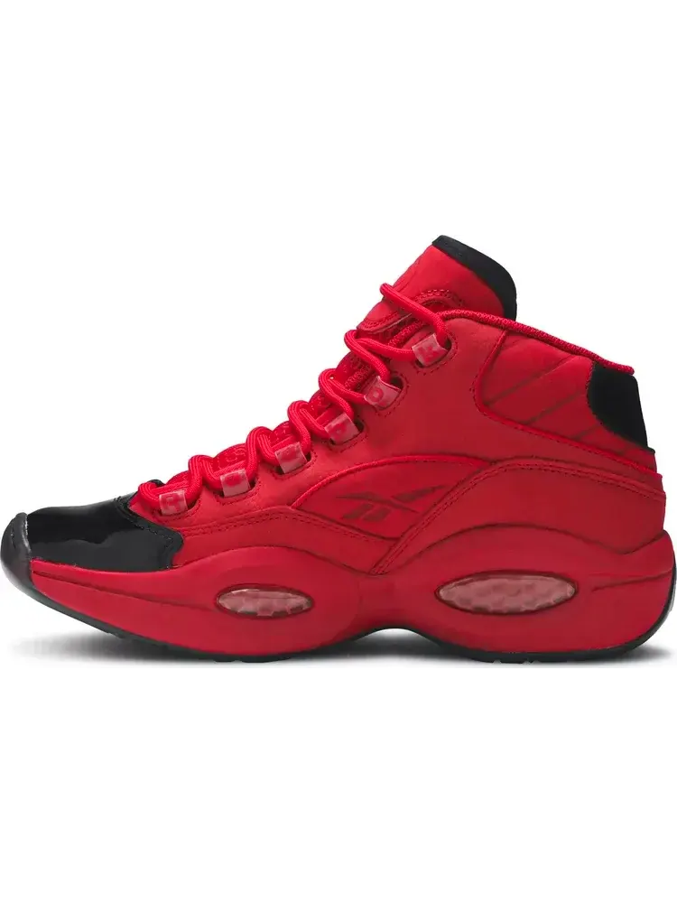 Кроссовки question mid 'scarlet' Reebok — изображение 3 из 8, красный