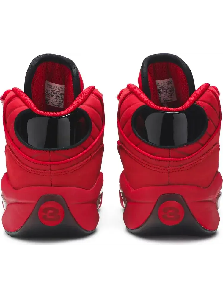 Кроссовки question mid 'scarlet' Reebok — изображение 6 из 8, красный