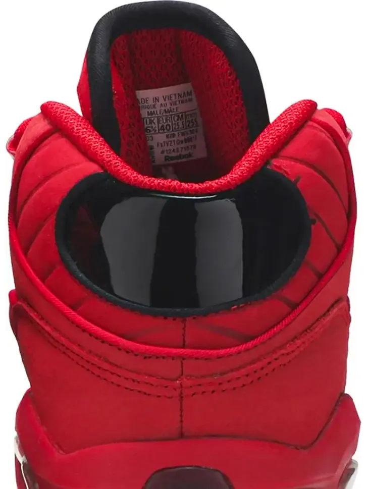 Кроссовки question mid 'scarlet' Reebok — изображение 7 из 8, красный