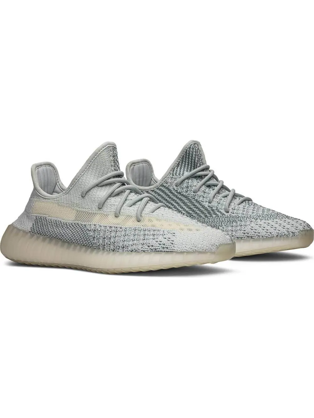 Кроссовки Yeezy Boost 350 V2 Cloud White Reflective — изображение 5 из 8, белый