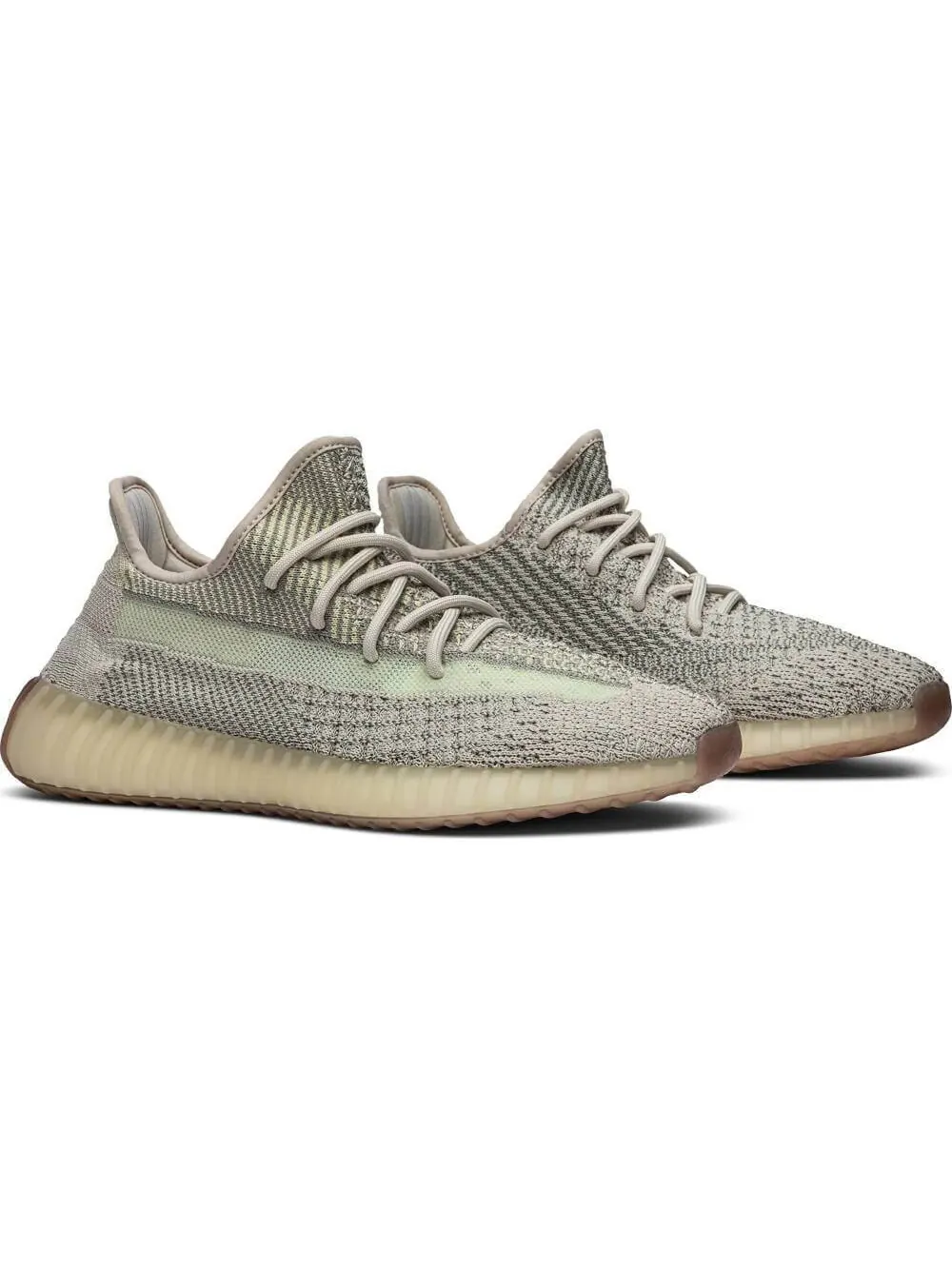 Кроссовки Yeezy Boost 350 V2 Citrin Reflective — изображение 5 из 8, желтый