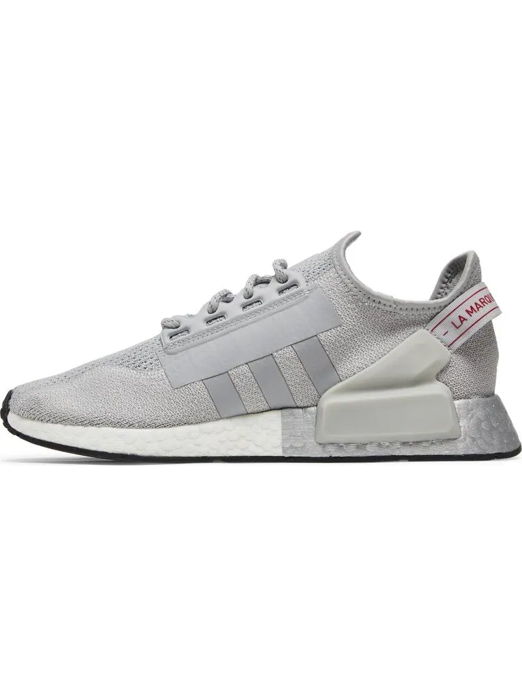 Кроссовки Adidas NMD_R1 V2 'Silver Boost' — изображение 3 из 8, серебряный