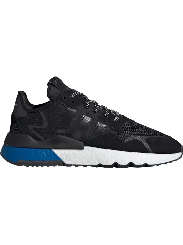 Кроссовки Adidas Nite Jogger 'Lush Blue Boost' — изображение 1 из 1, черный
