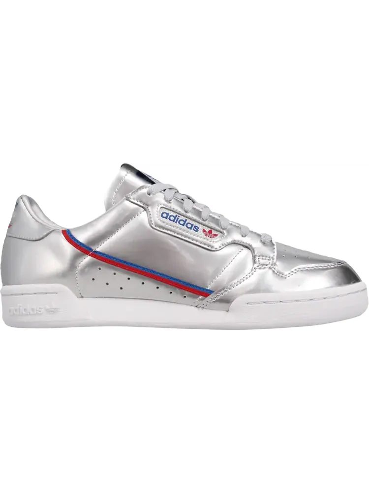 Кроссовки Adidas Continental 80 'Silver Metallic' — изображение 1 из 1, серебряный
