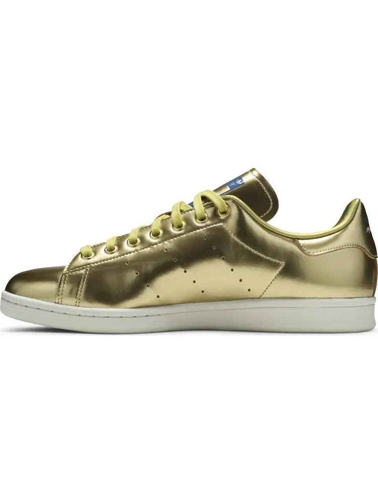 Кроссовки Adidas Stan Smith Unisex 'Metallic Pack - Gold' — изображение 3 из 8, золото