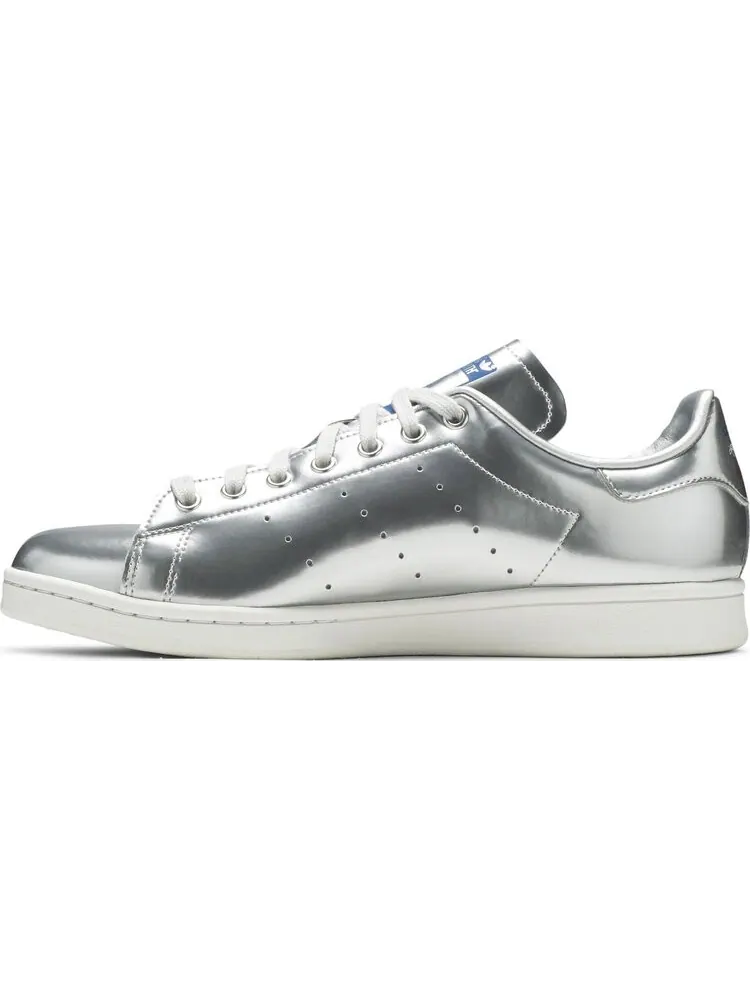 Мужские кроссовки Adidas Stan Smith — изображение 3 из 8, серебряный