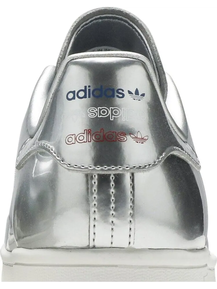 Мужские кроссовки Adidas Stan Smith — изображение 7 из 8, серебряный