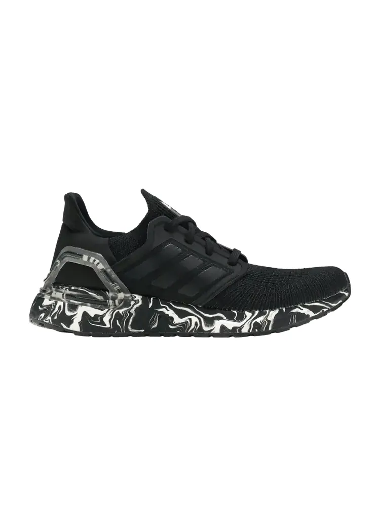 Кроссовки adidas Wmns Ultraboost 20 'Glam Pack - Black' — изображение 1 из 9, черный/черный/белый