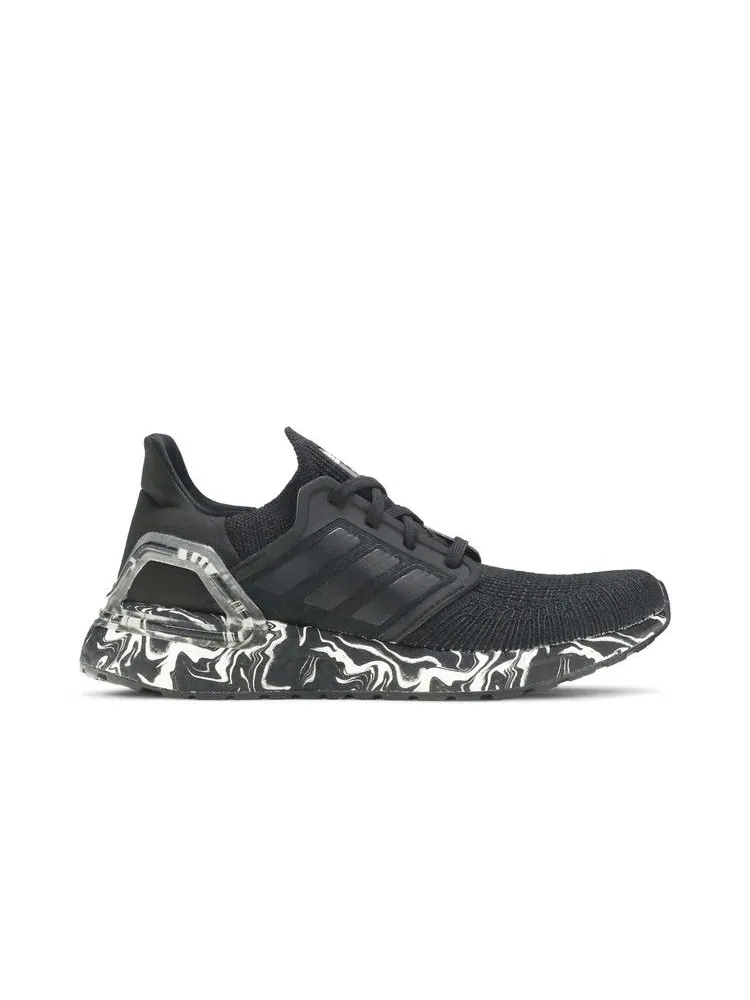 Кроссовки adidas Wmns Ultraboost 20 'Glam Pack - Black' — изображение 2 из 9, черный/черный/белый