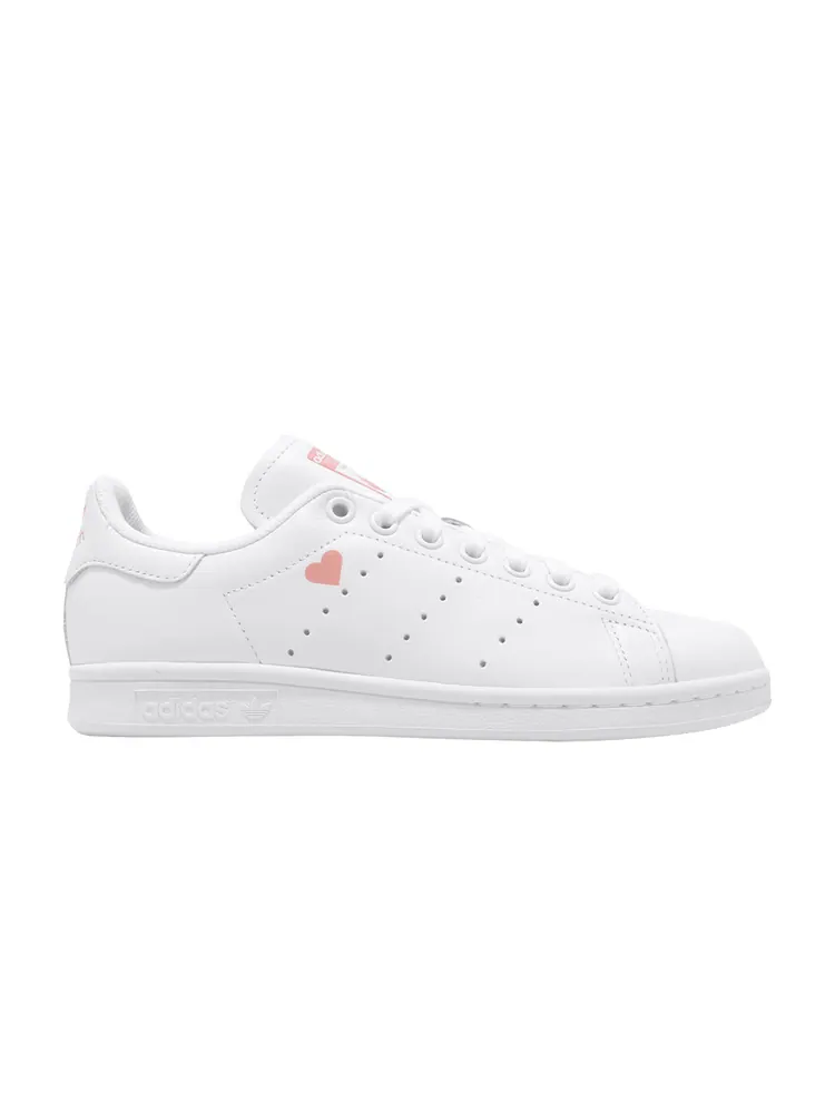 Кроссовки adidas Wmns Stan Smith 'Valentine's Day' — изображение 1 из 1, белый/белый/розовый