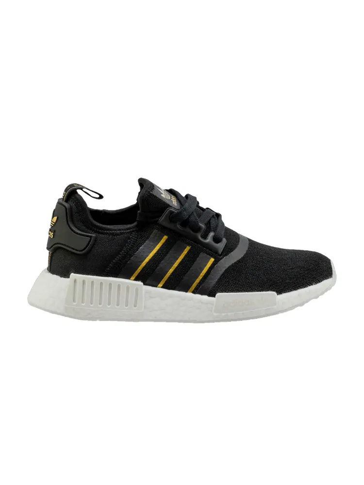 Кроссовки adidas Wmns NMD_R1 'Black Gold Metallic' — изображение 1 из 1