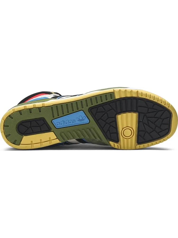Кроссовки Adidas Hebru Brantley x BBC x Rivalry Hi 'Fly Boy' — изображение 4 из 8, мульти