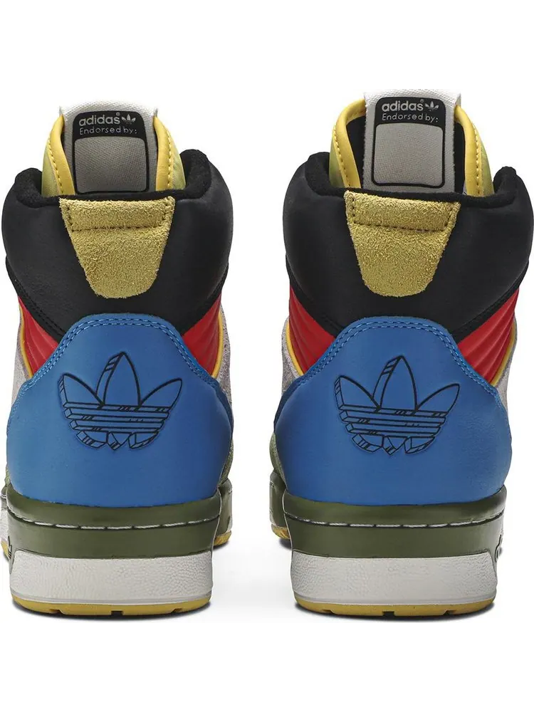 Кроссовки Adidas Hebru Brantley x BBC x Rivalry Hi 'Fly Boy' — изображение 6 из 8, мульти